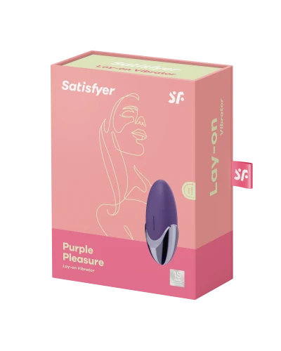 Stimulateur clitoridien Purple Pleasure - Satisfyer pas cher