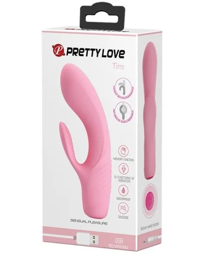 Vibro Tim Pretty Love 11 x 3.5 cm pas cher