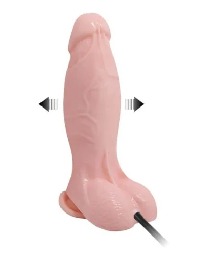 Gode gonflable penis Float 17 x 4cm rose pas cher