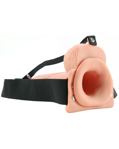 Gode ceinture Strap-On Squirting 20 x 5.5 cm pas cher
