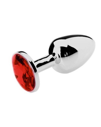 Plug bijou Spolly Small - Rouge 6 x 2.7cm pas cher