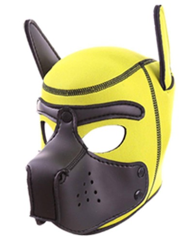 Cagoule PUPPY NEoprene Jaune-Noir pas cher