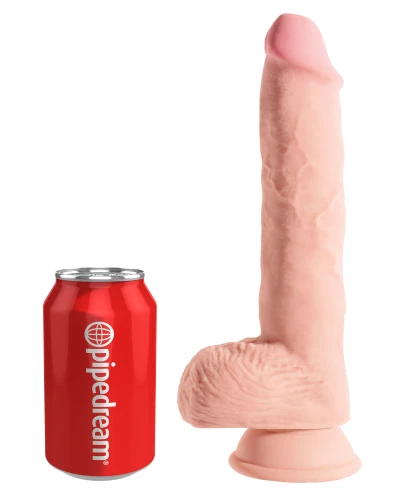 Gode rEaliste King Cock 3D TRIPLE DENSITY 10 - 20 x 5 cm pas cher