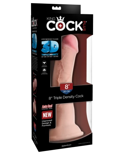 Gode king Cock Triple Density 8 - 21 x 4.5 cm pas cher