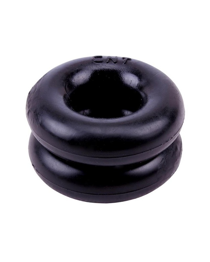 Lot de 2 cockrings souples Donut Noir pas cher