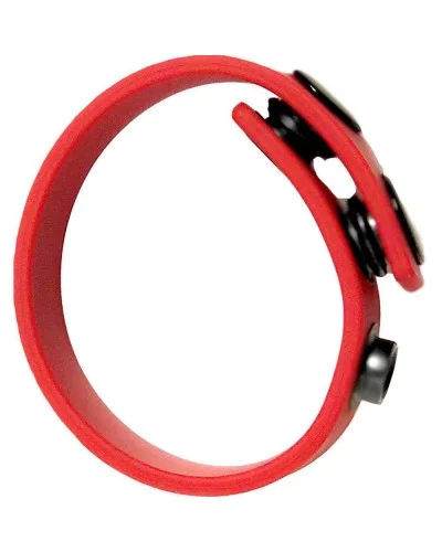 Cock strap en silicone Rouge pas cher