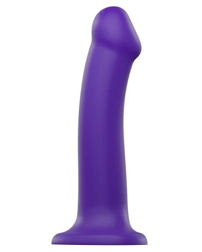 Gode Strap-On-Me Bendable L 17 x 4.5 cm Violet pas cher