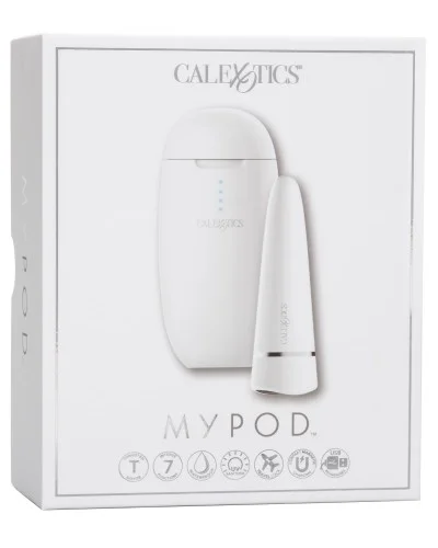 Stimulateur de clitoris My Pod 7.5 x 2.5 cm Blanc pas cher