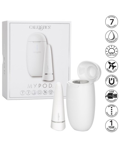 Stimulateur de clitoris My Pod 7.5 x 2.5 cm Blanc pas cher