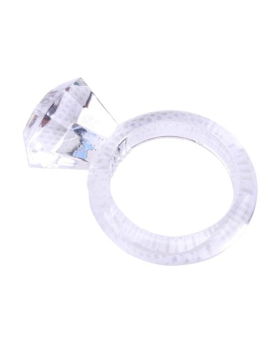 Cockring Diamond Ring Transparent pas cher