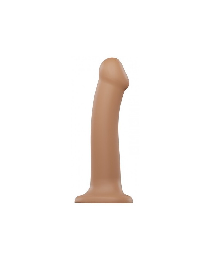 Gode Strap-On-Me Bendable L 17 x 4.5cm Caramel pas cher