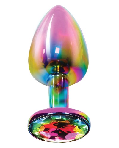 Bijou anal Twilight Rainbow M 7 x 3.5cm pas cher