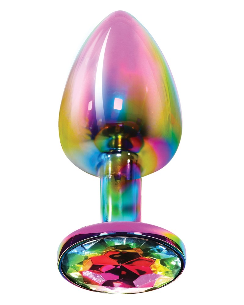 Bijou anal Twilight Rainbow M 7 x 3.5cm pas cher