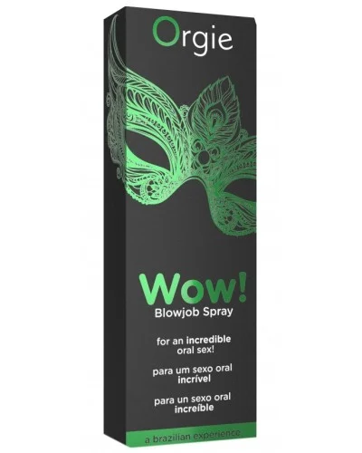 Spray de fellation Wow Orgie 10ml pas cher