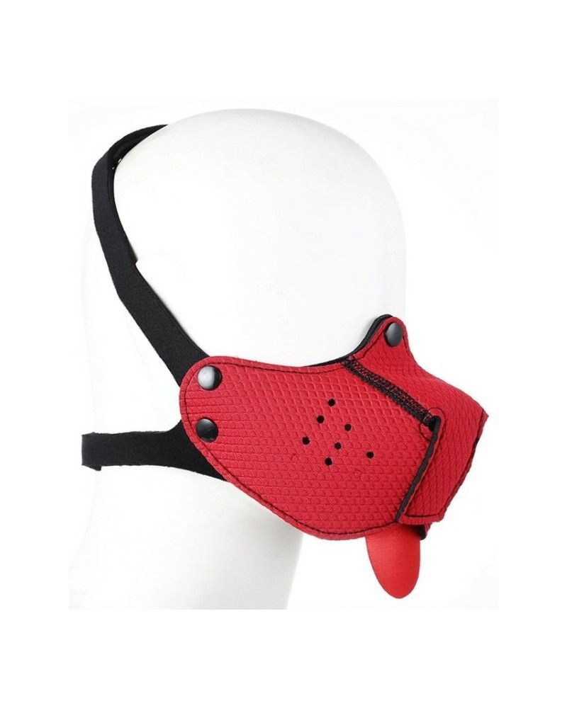 Museau + Langue NEoprene Puppy Rouge pas cher