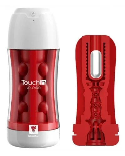 Masturbateur vibrant Touch In Galaku Rouge pas cher