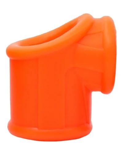 Ballstretcher silicone Cock Ball Orange pas cher