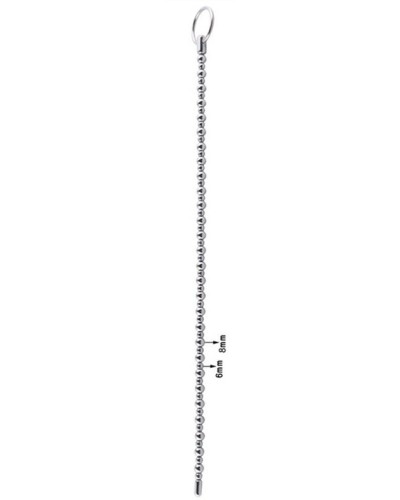 Tige d'uretre Beads Bent 31cm - Diametre 6mm pas cher
