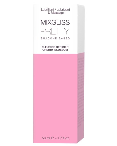 Lubrifiant silicone MixGliss Pretty - Fleur de cerisier 50ml pas cher