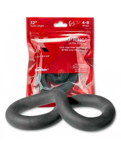 Cockring en silicone Wrap Ultra Stretch 30cm pas cher