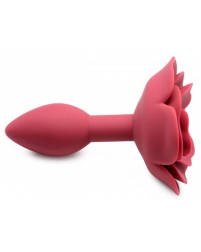 Plug Bijou Silicone Booty Blum avec Rose 7.5 x 3cm pas cher