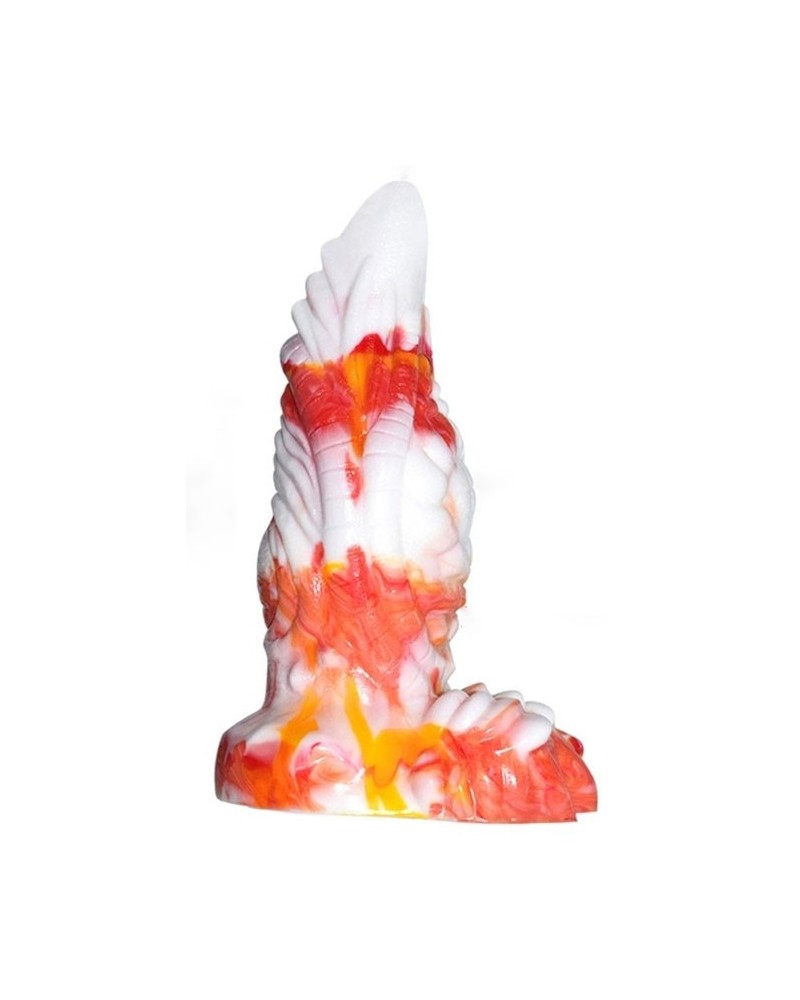 Gode Rhegax 16 x 6.5cm Blanc-Orange pas cher