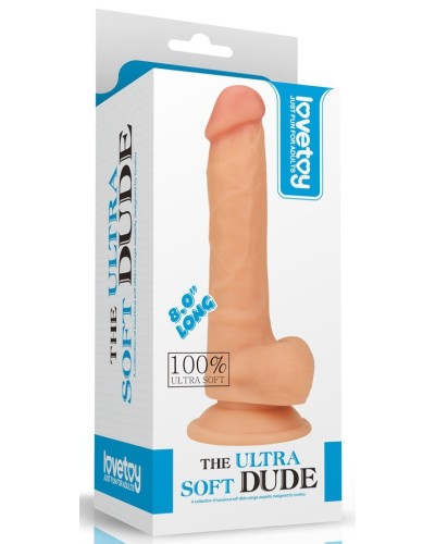 Gode rEaliste Soft Dude 15 x 4cm pas cher