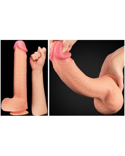 Gode rEaliste King Size XL Nature Cock 25 x 6cm pas cher