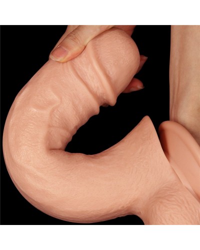 Double Gode MEGA DOUBLE LoveToy 26 x 11cm pas cher