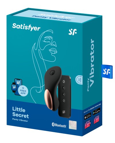 Stimulateur de clitoris LITTLE SECRET - Panty Vibrator Satisfyer pas cher