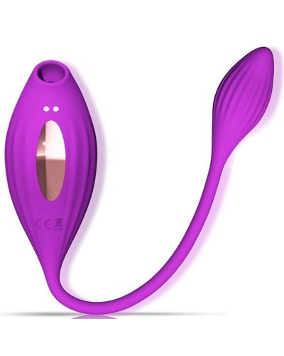 Stimulateur de clitoris Bird Succion Violet pas cher