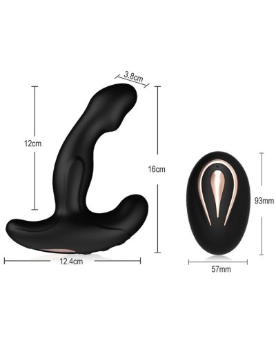 Stimulateur de prostate vibrant Dick Head 12 x 3.5cm pas cher