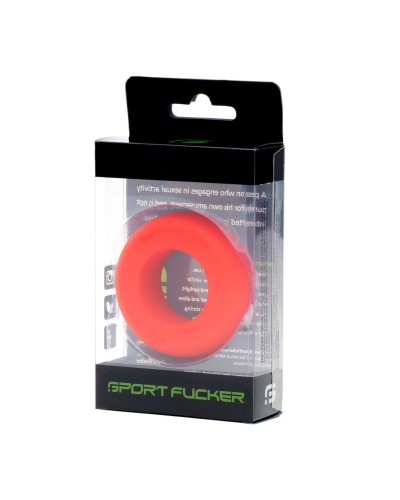 Cockring Muscle Ring 30mm rouge pas cher