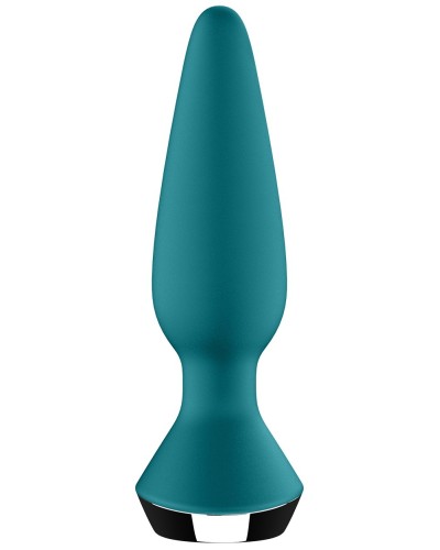 Plug Vibrant Ilicious 1 Satisfyer 10 x 3cm Turquoise pas cher