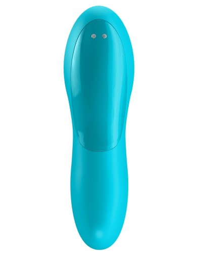 Stimulateur polyvalent Teaser Finger Satisfyer Turquoise pas cher