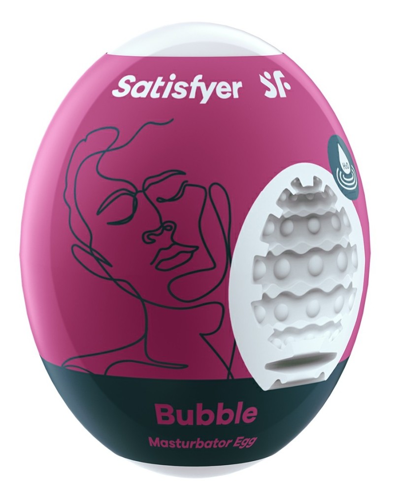 Oeuf de masturbation Satisfyer Bubble pas cher