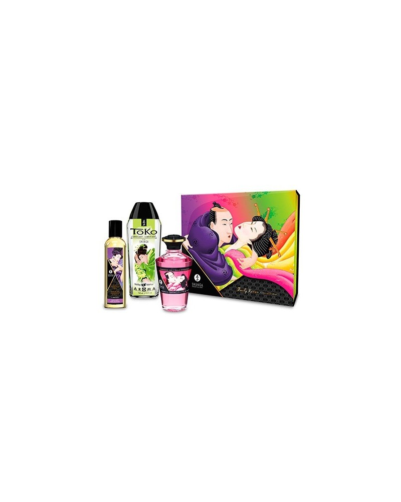 Kit de massage FRUITY KISSES Shunga pas cher