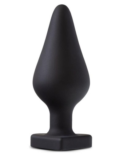 Plug Bijou en silicone Fuck Me 10 x 4.3cm Noir pas cher