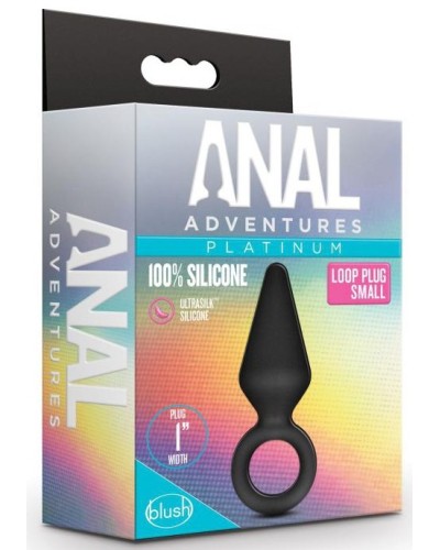 Plug Anal Adventures Loop Plug 4.5 x 2.3cm pas cher