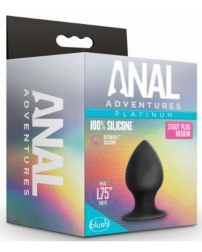 Plug Anal Adventures Stout Medium 7 x 4cm pas cher