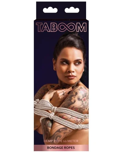 Corde de bondage Taboom 10M - 7mm Chanvre pas cher