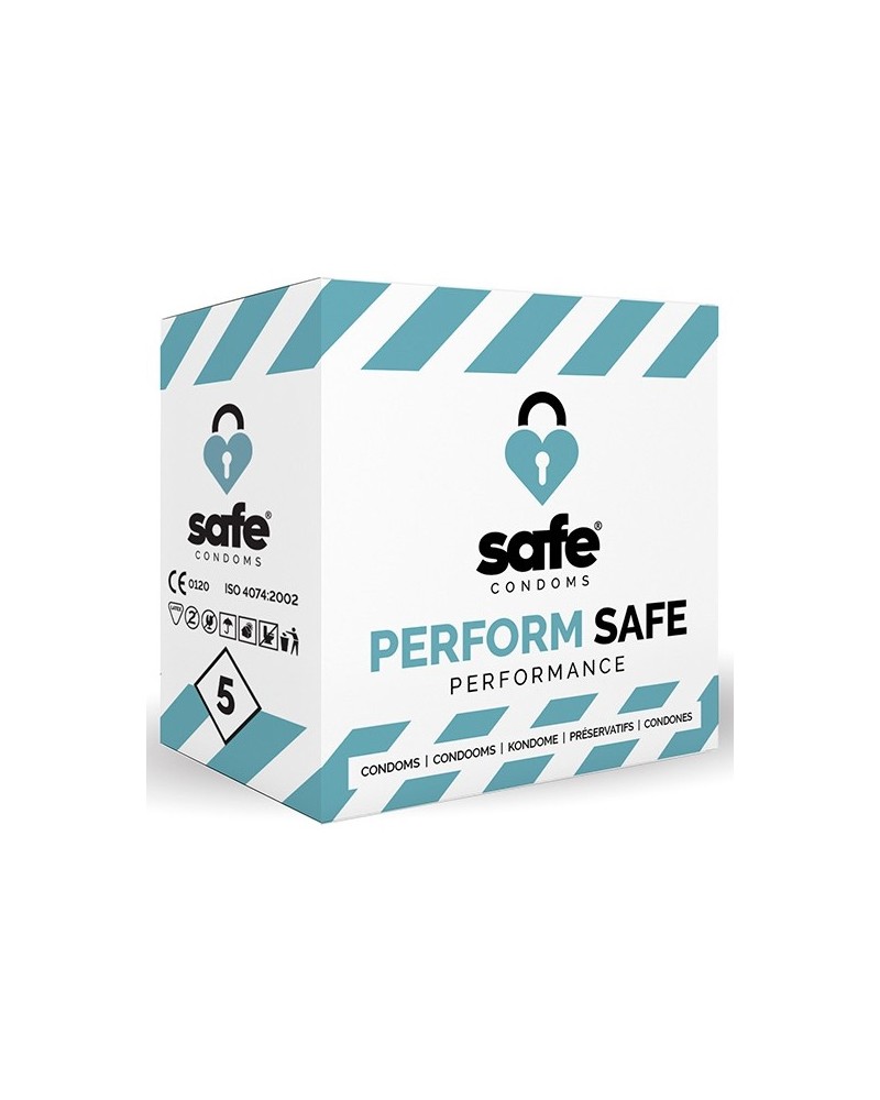 PrEservatifs retardants PERFORM SAFE x5 pas cher