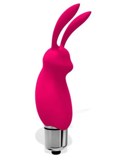 Stimulateur de clitoris Rabbit Hopye 10 x 3cm Rose pas cher