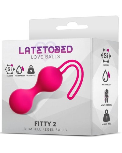 Boules de Kegel Fitty 2 Rose 3cm - Poids 52gr pas cher