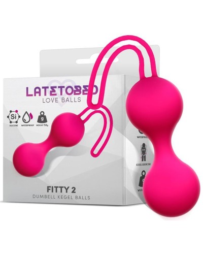 Boules de Kegel Fitty 2 Rose 3cm - Poids 52gr pas cher