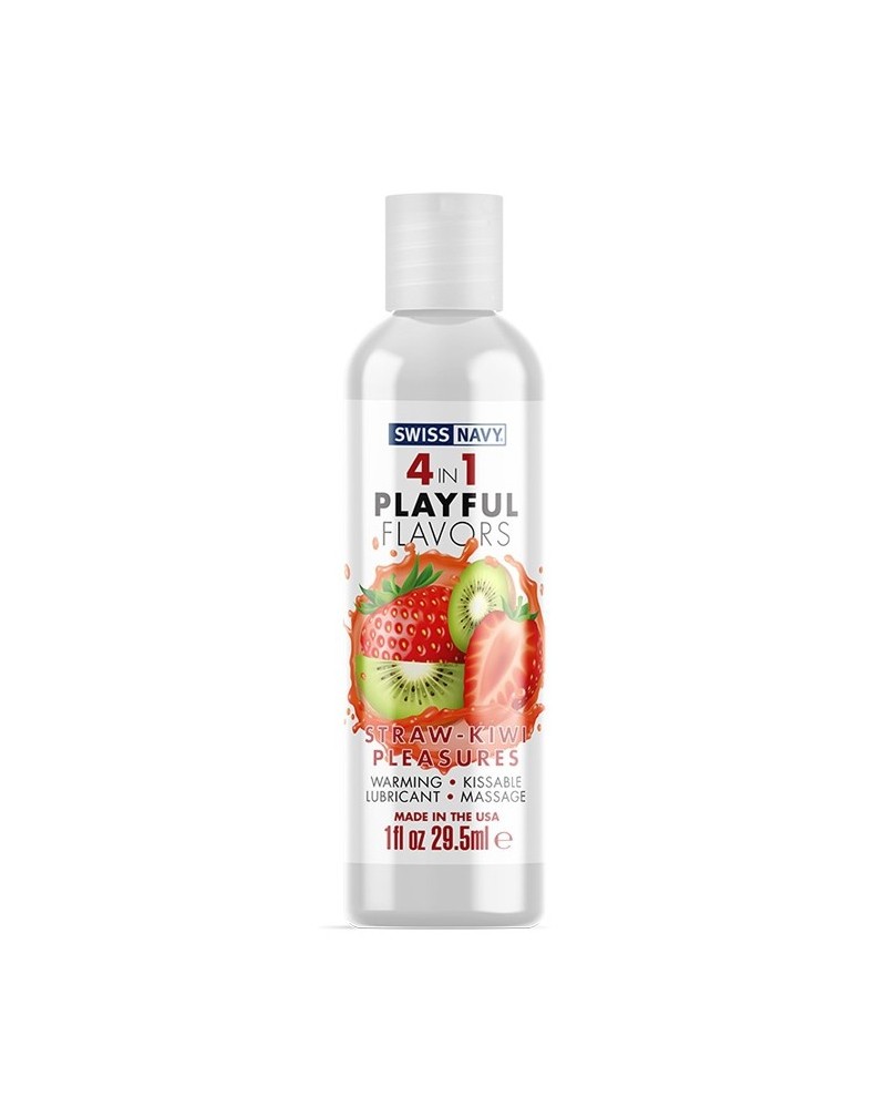 Lubrifiant comestible Playful Fraise-Kiwi 30ml pas cher