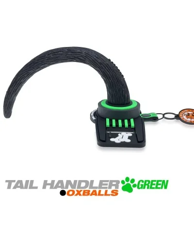 Queue de chien Oxballs Tail Handler Vert pas cher