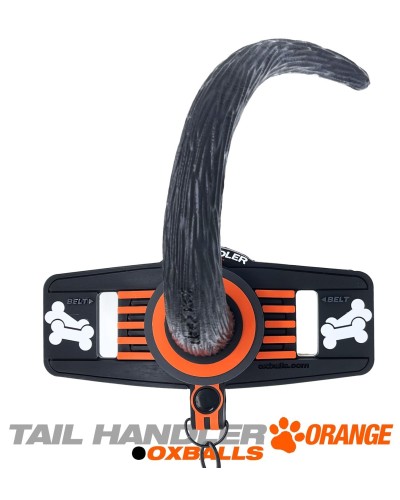 Queue de chien Oxballs Tail Handler Orange pas cher