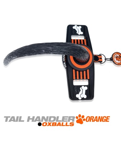 Queue de chien Oxballs Tail Handler Orange pas cher