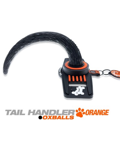 Queue de chien Oxballs Tail Handler Orange pas cher